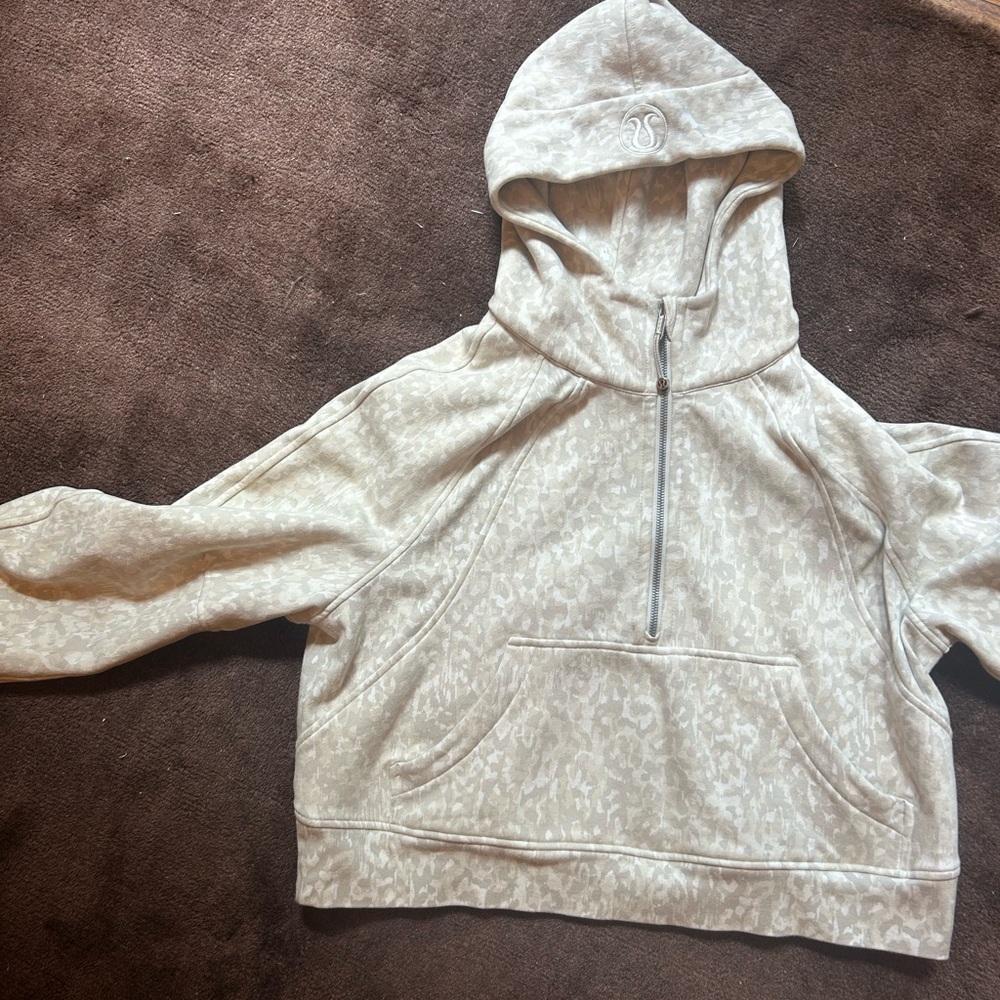 lululemon scuba oversized half-zip